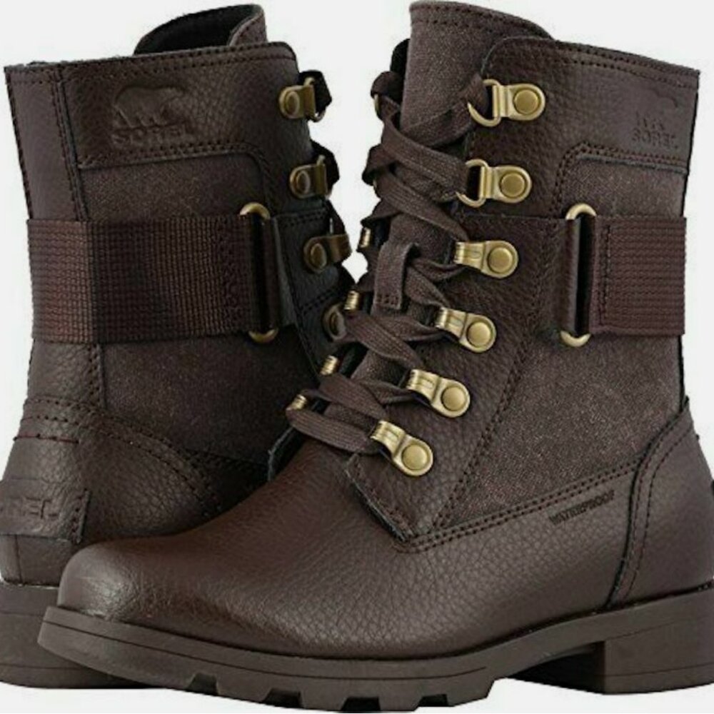 Sorel Emelie Conquest Waterproof Boot Girls